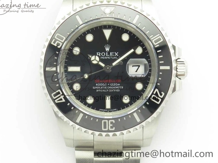 MiroTime 0226 Sea-Dweller 2017 Baselworld 126600 Noob 1:1 Best Edition 904L Steel Black Dial on SS Bracelet A2836 V Versatile 3312